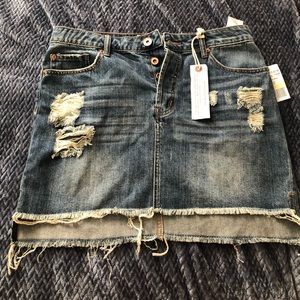 Denim skirt